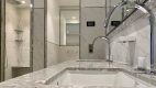 A bathroom renovated by the design house Casamanara.